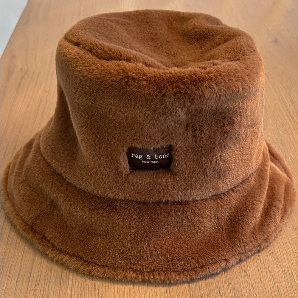 Rag & Bone Plush Tan Hat
